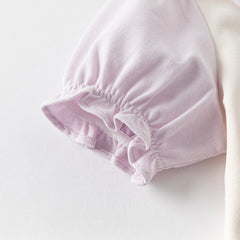 Dave&Bella Girls Summer Cotton Beige Polo Sweet T-shirt Top