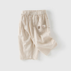 Dave&Bella Toddler Boys Summer Multi-color Comfortable Wide Pants