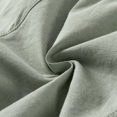 Dave&Bella Kids Boys Summer Green/Pink Color Linen Shirt Shorts Sets