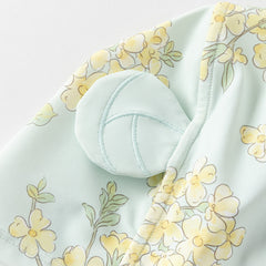 Dave&Bella Toddler Girls Summer Cute Green-floral Outdoor UV-protection Sunscreen Jacket
