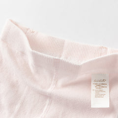 Dave&Bella Girls Summer White/Pink/Beige Thin Footed Tights Leggings