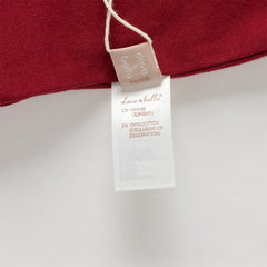 Dave&Bella Toddler Boys Summer Dark Red Comfortable Cotton Daily Short Sleeve T-shirts