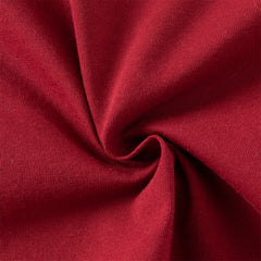 Dave&Bella Toddler Boys Summer Dark Red Comfortable Cotton Daily Short Sleeve T-shirts