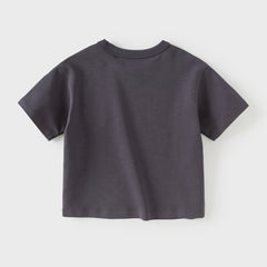 Dave&Bella Kids Boys/Girls Summer Versatile Multi-color Lightweight T-shirts