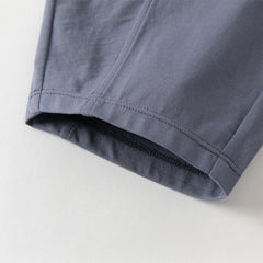 Dave&Bella Toddler Boys Summer Blue/Grey Comfortable Soft Straight-leg Pants