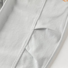 Dave&Bella Toddler Boys Summer Blue/Grey Comfortable Soft Straight-leg Pants