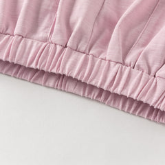 Dave&Bella Summer Toddler Boys/Girls Blue/Pink Lightweight Antibacterial Harem Pants