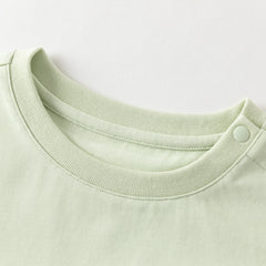 Dave&Bella Summer Toddler Boys/Girls Playful Animal Print Lightweight Antibacterial T-shirts