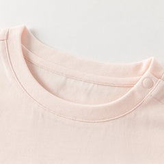 Dave&Bella Summer Toddler Boys/Girls Playful Animal Print Lightweight Antibacterial T-shirts