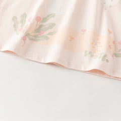 Dave&Bella Summer Toddler Boys/Girls Playful Animal Print Lightweight Antibacterial T-shirts