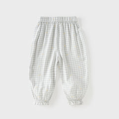 Dave&Bella Summer Toddler Boys/Girls Versatile Loose Jogger Mosquito Proof Pants