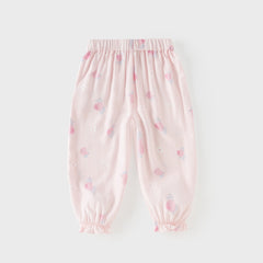 Dave&Bella Summer Toddler Boys/Girls Versatile Loose Jogger Mosquito Proof Pants