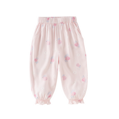 Dave&Bella Summer Toddler Boys/Girls Versatile Loose Jogger Mosquito Proof Pants