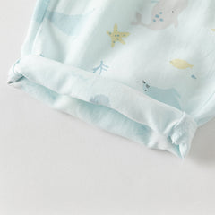 Dave&Bella Toddler Girls/Boys Summer Multi-color Playful Print Mosquito Proof Pnats