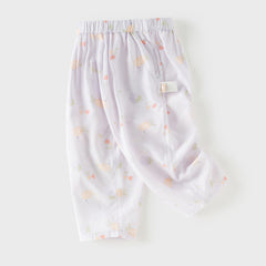 Dave&Bella Toddler Girls/Boys Summer Multi-color Playful Print Mosquito Proof Pnats