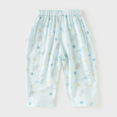 Dave&Bella Toddler Girls/Boys Summer Multi-color Playful Print Mosquito Proof Pnats