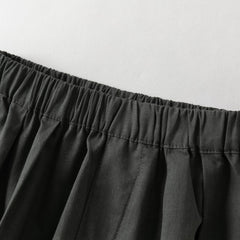 Dave&Bella Summer Toddler Girls/Boys Light Grey/Dark Grey Comfortable Capri Pants