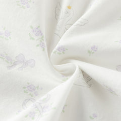 Dave&Bella Baby Girls/Boys Summer Short Sleeve Indoor Breathable Cotton Soft Rompers