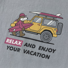 Dave&Bella Summer Toddler Boys Sleeveless Car Print Casual Comfortable Tank Tops