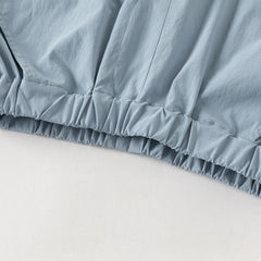 Dave&Bella Summer Kids Boys Elegant Grey Short Sleeve Casual Comfortable Outfit Sets