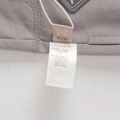 Dave&Bella Summer Toddler Boys Versatile Grey Adjustable-waistband Cotton Shorts