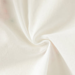 Dave&Bella Kids Girls Summer Milk White Chinese-style Embroidery Turtle Mesh Skirt Suits