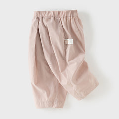 Dave&Bella Toddler Girls/Boys Summer Multi-color Straight-leg Wide Versatile Pants