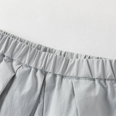 Dave&Bella Toddler Girls/Boys Summer Multi-color Straight-leg Wide Versatile Pants