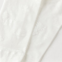 Dave&Bella Children Girls Summer White Breathable Thin Sweet Lace Mid-calf Socks