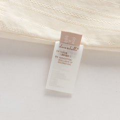 Dave&Bella Toddler Girls Summer Light Yellow Doll Collar College-style Soft Cotton Shirts