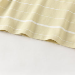 Dave&Bella Toddler Boys Summer White/Green College-style Formal Lightweight Polos