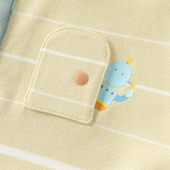 Dave&Bella Toddler Boys Summer White/Green College-style Formal Lightweight Polos