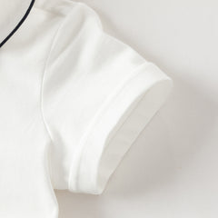 Dave&Bella Summer Baby Boys Beige Breathable Comfortable Indoor Cotton Rompers