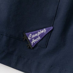 Dave&Bella Summer Kids Boys Comfortable Navy Blue/Khaki Straight-leg Wide Shorts