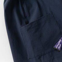 Dave&Bella Summer Kids Boys Comfortable Navy Blue/Khaki Straight-leg Wide Shorts