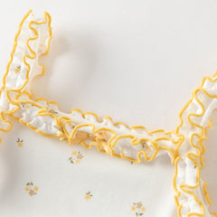 Dave&Bella Summer Toddler Girls Sweet Yellow/Red Sleeveless Stretchable Soft Tank Tops