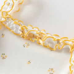 Dave&Bella Summer Toddler Girls Sweet Yellow/Red Sleeveless Stretchable Soft Tank Tops