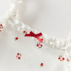 Dave&Bella Summer Toddler Girls Sweet Yellow/Red Sleeveless Stretchable Soft Tank Tops