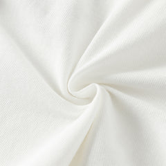 Dave&Bella Toddler Boys Summer College-style White Short Sleeve Formal Polos