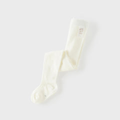 Dave&Bella Summer Kids Girls Elegant Beige Lightweight Stretchable Footed Tights Leggings