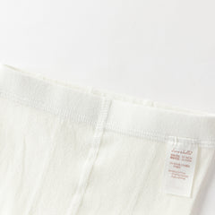 Dave&Bella Summer Kids Girls Elegant Beige Lightweight Stretchable Footed Tights Leggings