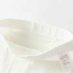 Dave&Bella Summer Kids Girls Elegant Beige Lightweight Stretchable Footed Tights Leggings