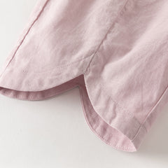 Dave&Bella Summer Toddler Girls/Boys Yellow/Grey/Pink Straight-leg Comfortable Pants