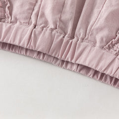 Dave&Bella Summer Toddler Girls/Boys Yellow/Grey/Pink Straight-leg Comfortable Pants