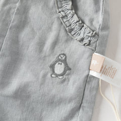 Dave&Bella Summer Toddler Girls/Boys Yellow/Grey/Pink Straight-leg Comfortable Pants