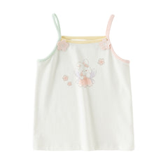 Dave&Bella Summer Toddler Girls Lightweight Stretchable Sleeveless Versatile Tank Tops