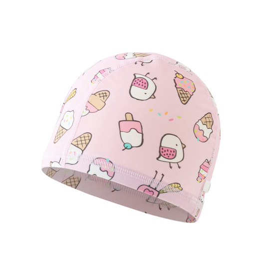 Dave&Bella Summer Toddler Girls/Boys Cute Playful Print Breathable Swim Caps