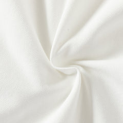 Dave&Bella Summer Toddler Girls White Soft Stylish Stretchable A-line Preppy Polo Dress