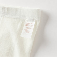 Dave&Bella Summer Kids Girls Gentle Beige Adjustable-waistband Stretchable Footed Tights