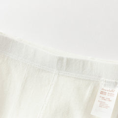 Dave&Bella Summer Kids Girls Gentle Beige Adjustable-waistband Stretchable Footed Tights